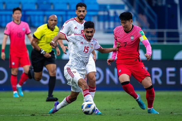 한국, 아랍에미리트(Uae)에 0-1 패…A조 2위로 최종예선 마무리