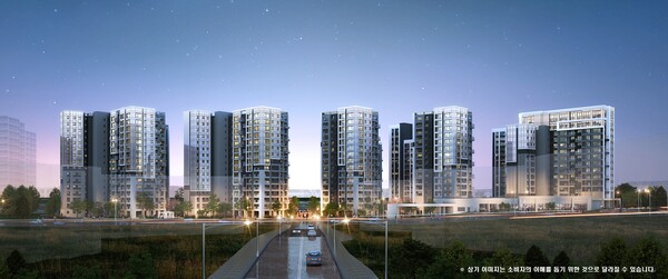 래미안 엘라비네 투시도. [삼성물산]