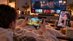 폰 내려놓는 젊은층...게임사, 장르 다변화로 OTT·숏폼에 맞불 - 뉴스 썸네일 이미지